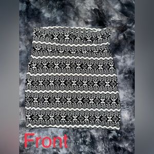 Juniors Charlotte Russe Short Cotton Skirt